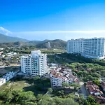 Apartamento 8 Vista Al Mar, Playa Rodadero, Santa Marta
